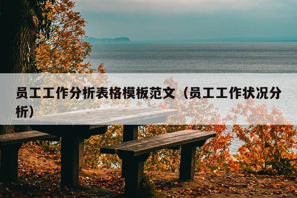 员工工作分析表格模板范文(员工工作状况分析)