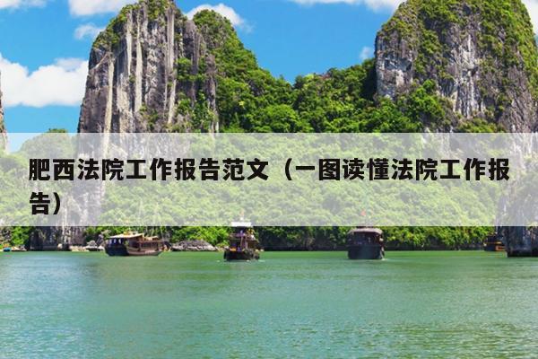 肥西法院工作报告范文(一图读懂法院工作报告)