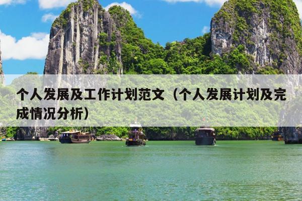 个人发展及工作计划范文(个人发展计划及完成情况分析)