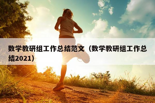数学教研组工作总结范文(数学教研组工作总结2021)
