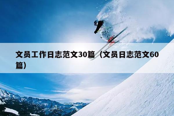文员工作日志范文30篇(文员日志范文60篇)
