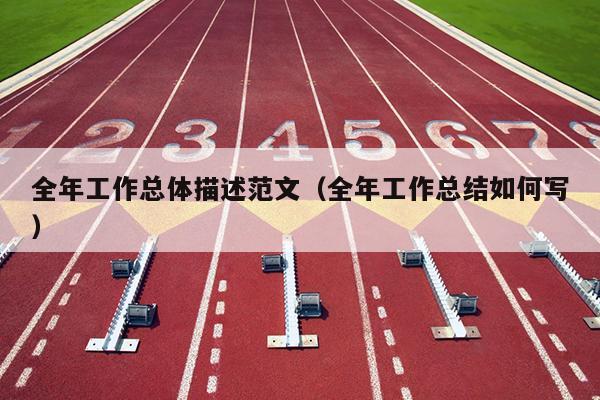 全年工作总体描述范文(全年工作总结如何写)