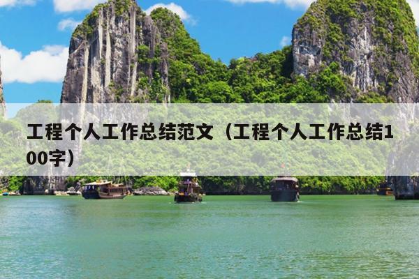 工程个人工作总结范文(工程个人工作总结100字)